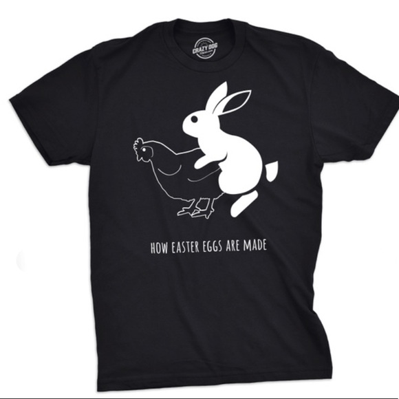 Brand new tee “ How Easter eggs are made” - Picture 2 of 3